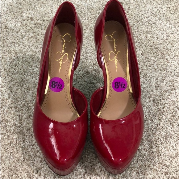 Jessica Simpson Shoes - Jessica Simpson Red High Heels Jessica Simpson Shoes - Jessica Simpson Red High Heels